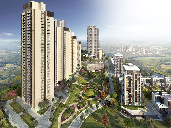 Tata Primanti premium luxury row houses and villas in Sector 72 SPR Road Gurugram