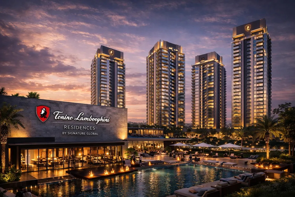 Signature Global Tonino Lamborghini ultra luxury residences in Sector 71 SPR Road